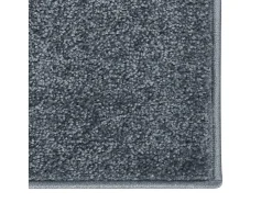 Phoebe Alfombra de pelo corto gris antracita 160x230 cm