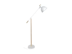 AKUNADECOR Lámpara De Pie^Pie Salon Biel Articulable Y Orientable 360âº Modelo Beige