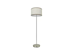 Pie Salon De Pantalla Bicolor Cuero/beis Modelo Soprano