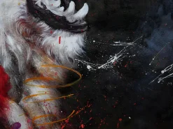 Pintura al óleo León MCW-H25, 80x120cm