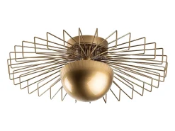 OZAIA Plafón^Plafón de alambre metálico - - Al. 24 x Ø 60 cm - ZYMA Dorado