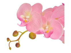 Planta Artificial^Planta artificial con maceta Orquídea 75 cm Rosa