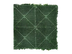Planta artificial de pared - Modelo de flor blanca - Dimensiones : 100 x 100 cm