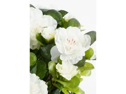 Mobilibrico Planta Artificial^Planta artificial de Poliéster y terracota - 27 x Ø20 - - AZALEA Blanco