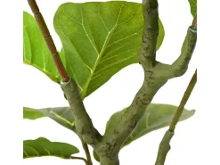 vidaxl Planta Artificial^Planta artificial Ficus 30 hojas 125 cm Verde