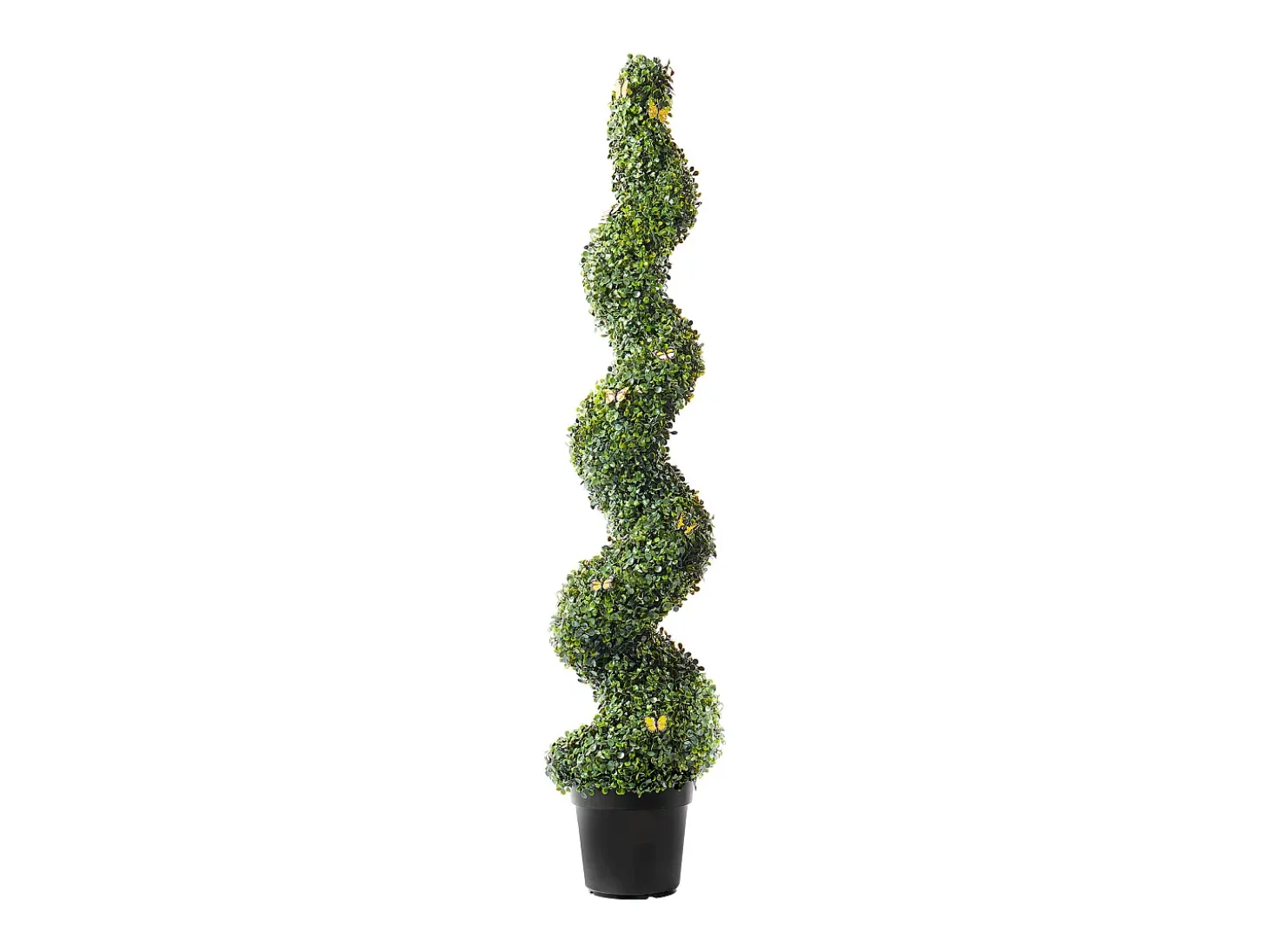 Planta Artificial, SucceBuy 150 cm Boj Artificial Topiario, Resistente a los Rayos UV, Decoraci贸n para el Hogar, 2 Unidades