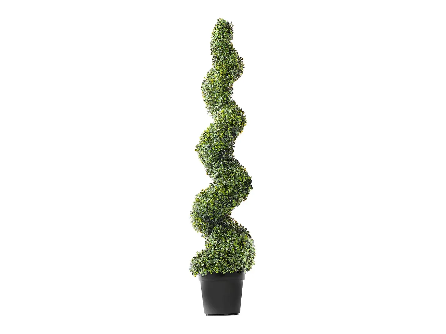 Planta Artificial, SucceBuy 150 cm Boj Artificial Topiario, Resistente a los Rayos UV, Decoraci贸n para el Hogar, 2 Unidades