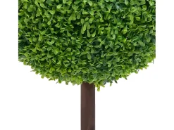 Sale Planta de boj artificial con maceta en forma de bola 71 cm Verde
