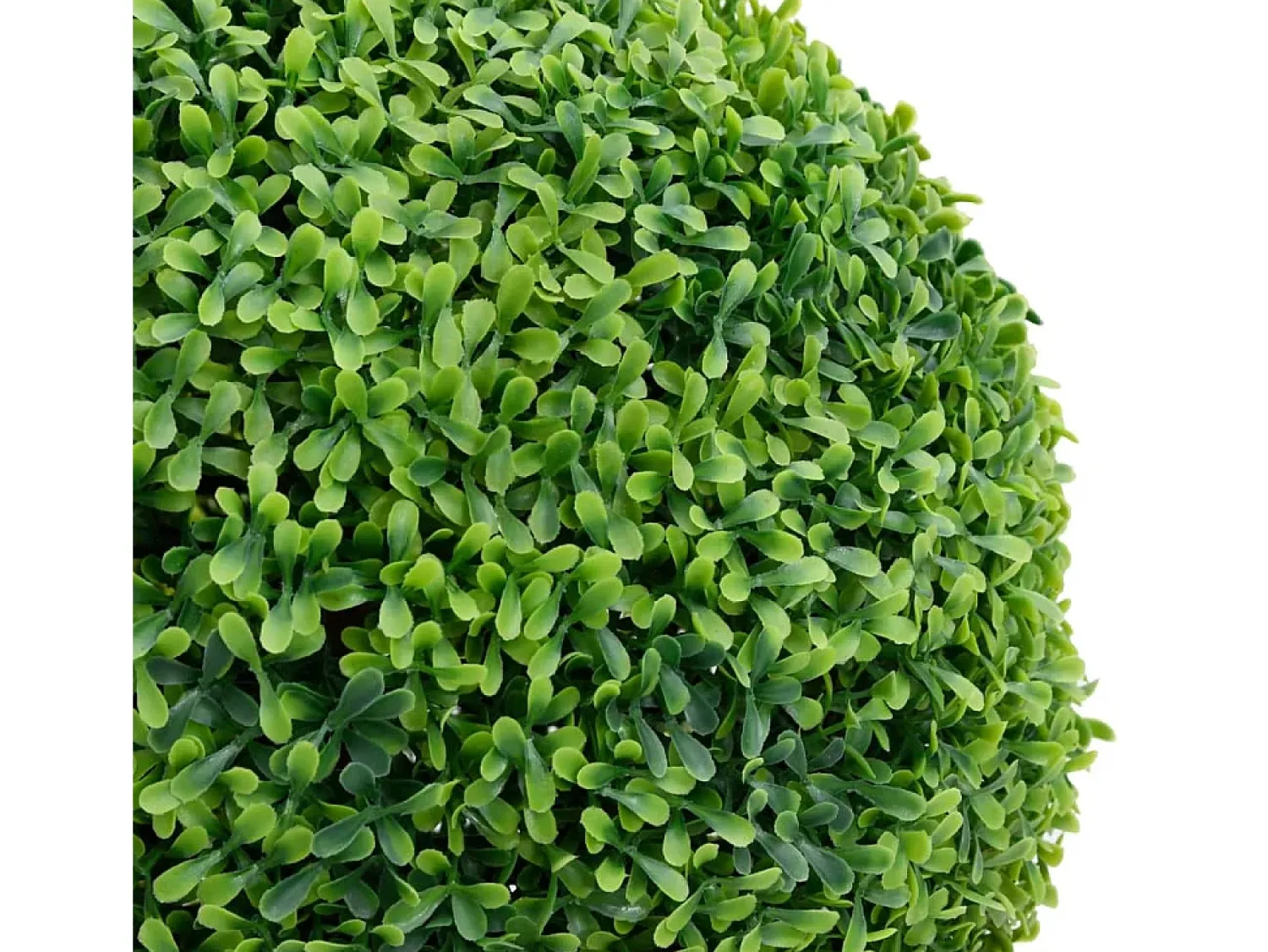 Planta Artificial^Planta de boj artificial con maceta forma esférica 50 cm Verde