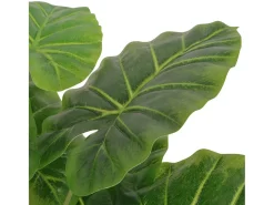 Planta de taro artificial con maceta de 45 cm verde