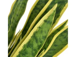 Planta sansevieria artificial con macetero 90 cm verde ES614251