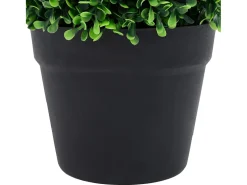 Planta Artificial^Plantas artificiales de boj (2 unidades, con macetas, bola , 32 cm) Verde