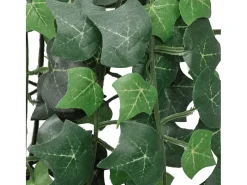 Plantas artificiales de hiedra 4 unidades verde 90 cm ES617539