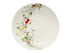 Hot Plato hondo de porcelana /multicolor D21 cm, Brillance Blanco