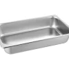 Vajilla^Plato, SucceBuy - Sartén Vaporera de Acero Inoxidable de 10,1 CM de Profundidad con Tapa, 13 L, Antiatasco, Paquete de 4
