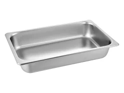 Vajilla^Plato, SucceBuy - Sartén Vaporera de Acero Inoxidable de 10,1 CM de Profundidad con Tapa, 13 L, Antiatasco, Paquete de 4