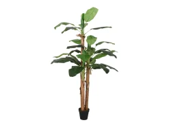 Planta Artificial^Plátano artificial 19 hojas 180 cm Verde