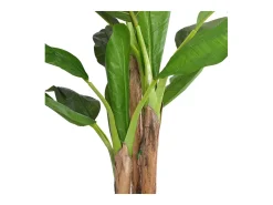 Plátano artificial con maceta 175 cm Verde