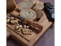 Hot Opinel Plumier cuchillo N°8 de madera de olivo con funda