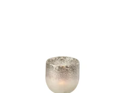 Online J-Line Portavelas milano cristal /rosa 10 Gris