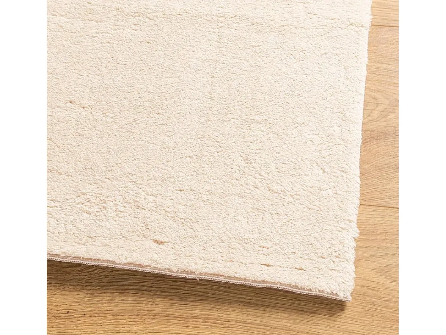 Sale Garden Furniture Prolenta Premium - Alfombra de pelo corto suave lavable HUARTE 120x120 cm Beige