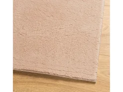 Prolenta Premium - Alfombra de pelo corto suave lavable HUARTE rosado 160x160 cm