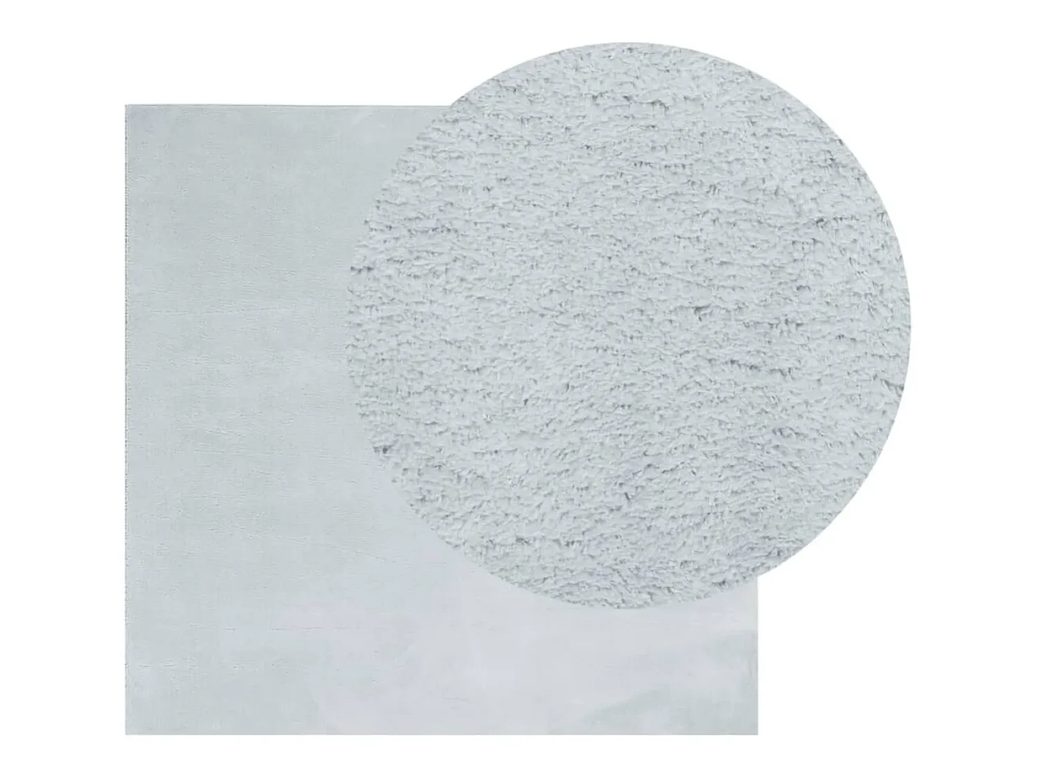 Sale Garden Furniture Prolenta Premium - Alfombra de pelo corto suave lavable HUARTE 200x200 cm Azul