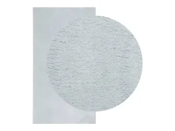 Prolenta Premium - Alfombra de pelo corto suave lavable HUARTE azul 80x150 cm