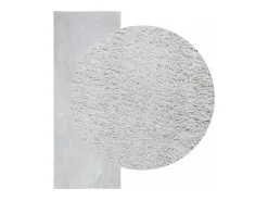 Garden Furniture Alfombra De Salón^Prolenta Premium - Alfombra de pelo corto suave lavable HUARTE 80x200 cm Gris
