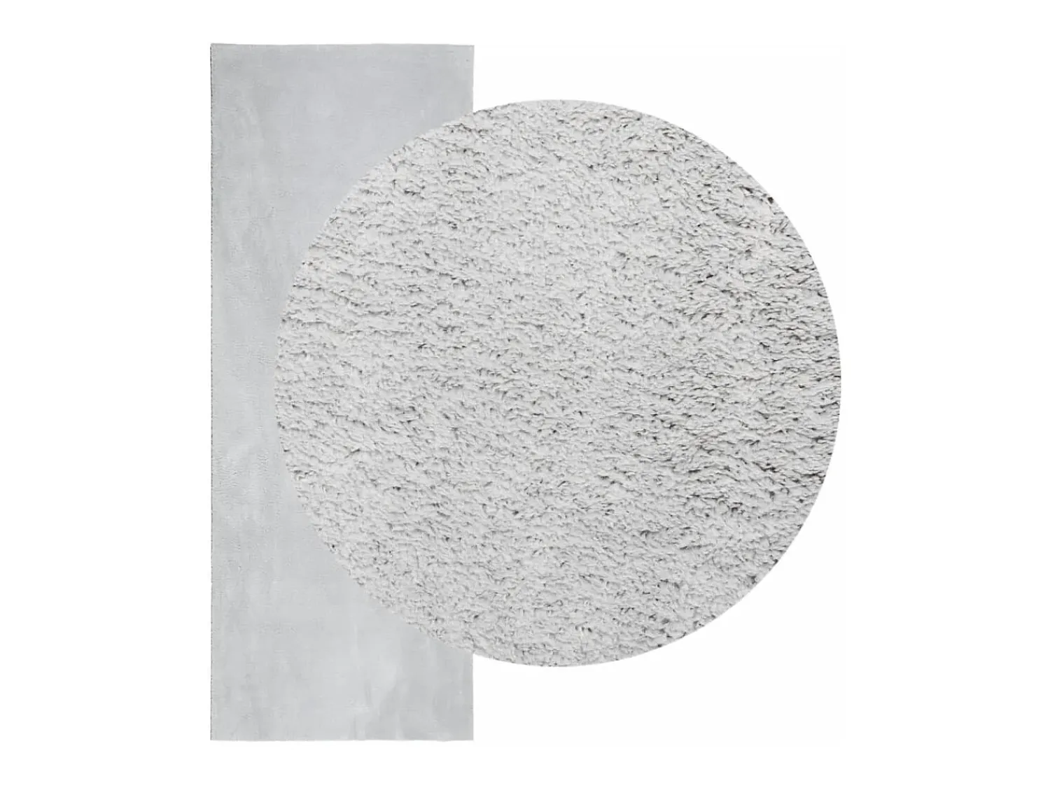 Garden Furniture Alfombra De Salón^Prolenta Premium - Alfombra de pelo corto suave lavable HUARTE 80x200 cm Gris