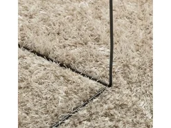 Prolenta Premium - Alfombra pelo largo aspecto brillante ISTAN beige 120x170 cm