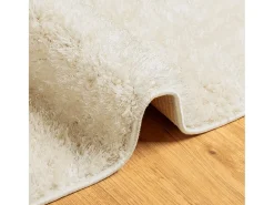 Prolenta Premium - Alfombra pelo largo aspecto brillante ISTAN crema 140x200 cm