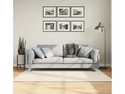 Prolenta Premium - Alfombra pelo largo aspecto brillante ISTAN crema 140x200 cm