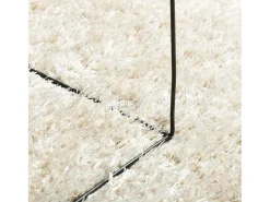 Prolenta Premium - Alfombra pelo largo aspecto brillante ISTAN crema 140x200 cm