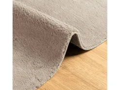 Best Garden Furniture Prolenta Premium - Alfombra de pelo corto suave lavable HUARTE arena 80x200 cm Marru00f3n