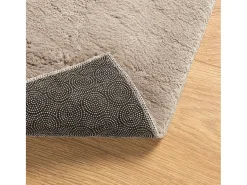 Best Garden Furniture Prolenta Premium - Alfombra de pelo corto suave lavable HUARTE arena 80x200 cm Marru00f3n