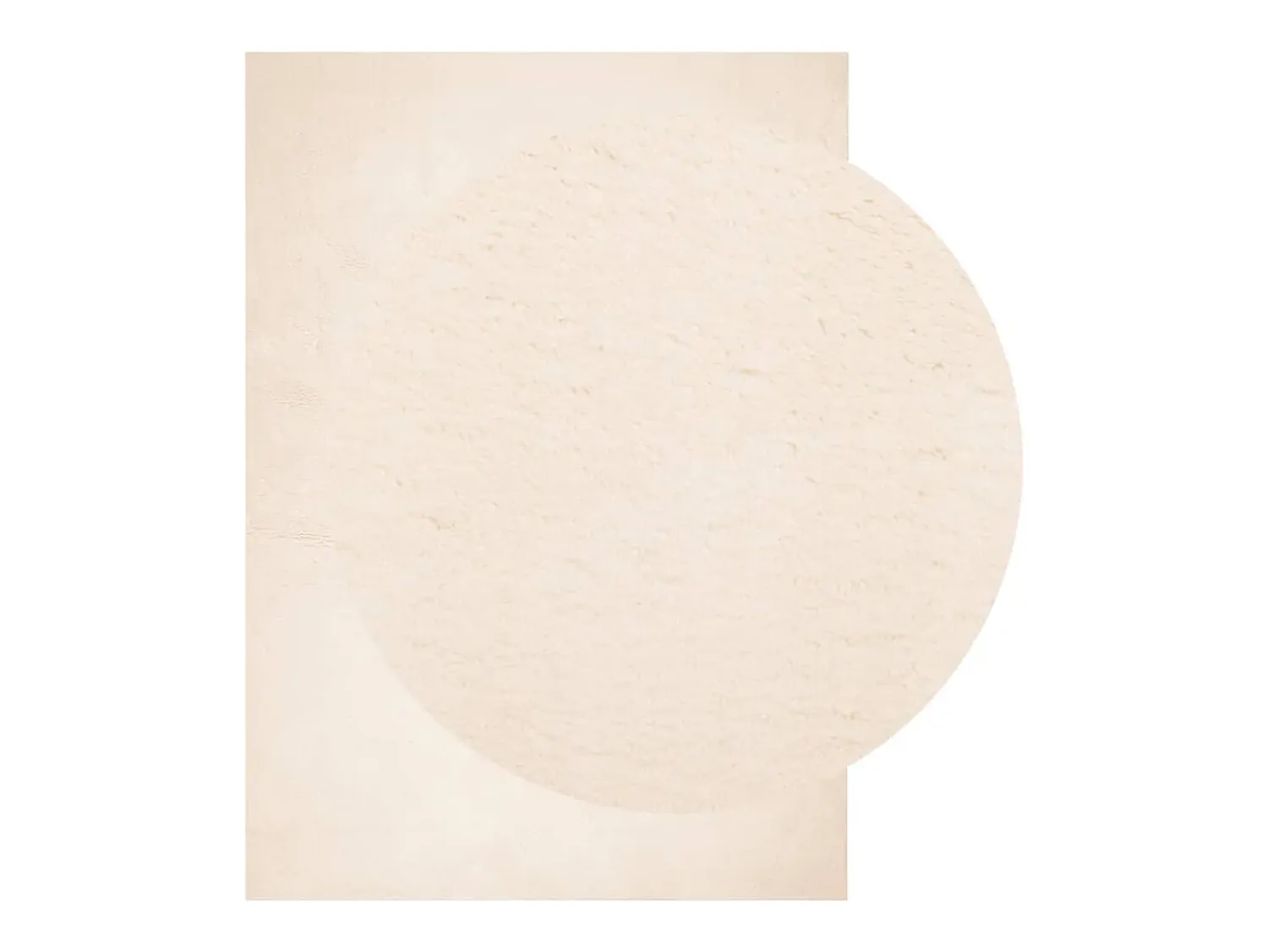 Garden Furniture Alfombra De Salón^Prolenta Premium - Alfombra de pelo corto suave lavable HUARTE 240x340 cm Beige
