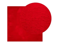 Garden Furniture Alfombra De Salón^Prolenta Premium - Alfombra de pelo corto suave lavable HUARTE 200x200 cm Rojo