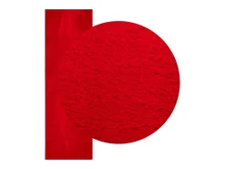 Prolenta Premium - Alfombra de pelo corto suave lavable HUARTE rojo 80x250 cm