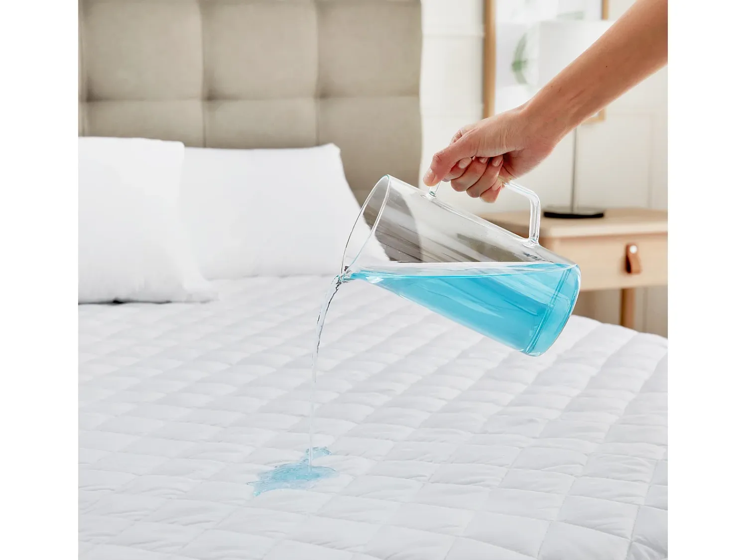 Online PIKOLIN Protector colchón 120x196cm| HOME| Impermeable| Hasta 32cm Blanco