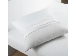 Douceur d'intérieur Ropa De Cama^Protector de almohada Molleton "Molly" Blanco