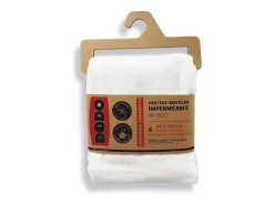 Hot DODO Protector de colchón impermeable y antiácaros, 90 x 190 cm, IMPER PROTECT Blanco