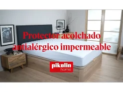 New PIKOLIN Protector de colchón 180x196cm| HOME| Impermeable| Hasta 32cm Blanco