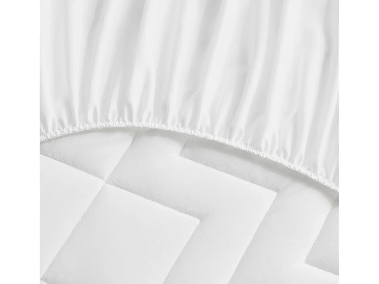 PIKOLIN Ropa De Cama^Protector de colchón 140x196cm| HOME| Hasta 32cm| Transpirable Blanco