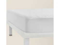 New PIKOLIN Protector de colchón 135x196cm| HOME| Aloe Vera| Hasta 32cm Blanco