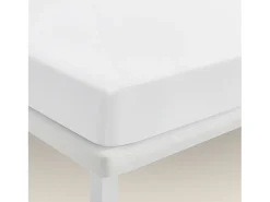 PIKOLIN Ropa De Cama^Protector de colchón 135x196cm| HOME| Impermeable| Hasta 32cm Blanco