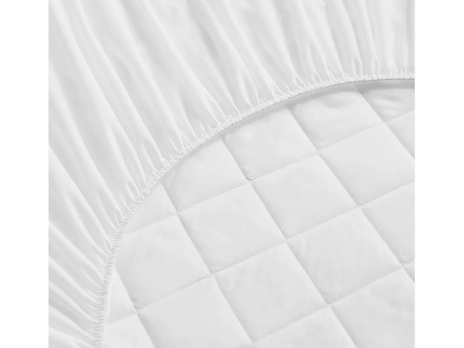 PIKOLIN Ropa De Cama^Protector de colchón 105x196cm| HOME| Aloe Vera| Hasta 32cm Blanco