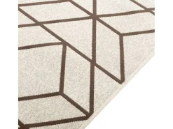 Discount Garden Furniture Ralph Alfombra interior exterior antideslizante pelo corto 160x230 cm Beige