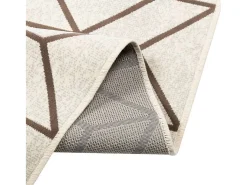 Discount Garden Furniture Ralph Alfombra interior exterior antideslizante pelo corto 160x230 cm Beige