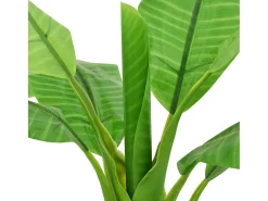 Árbol bananero artificial con macetero 180 cm verde ES726471